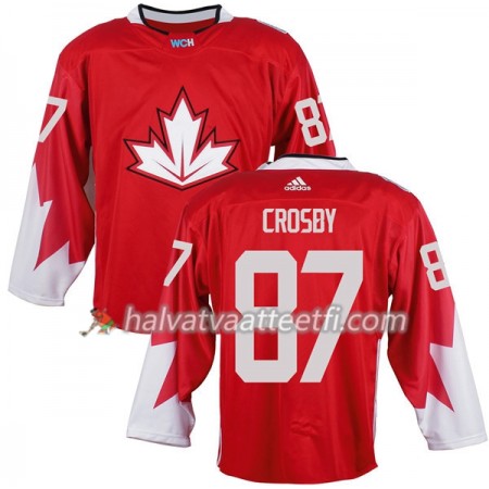 Kanada Pelipaita Sidney Crosby 87 Jääkiekon maailmancupin 2016 Punainen Paita